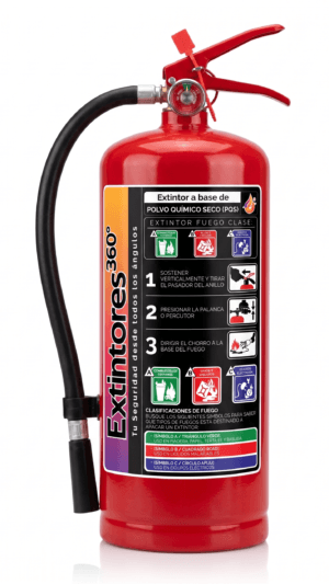 Venta y Recarga de Extintores en Edo. Méx. Extintor de PQS de 2Kg Cargado